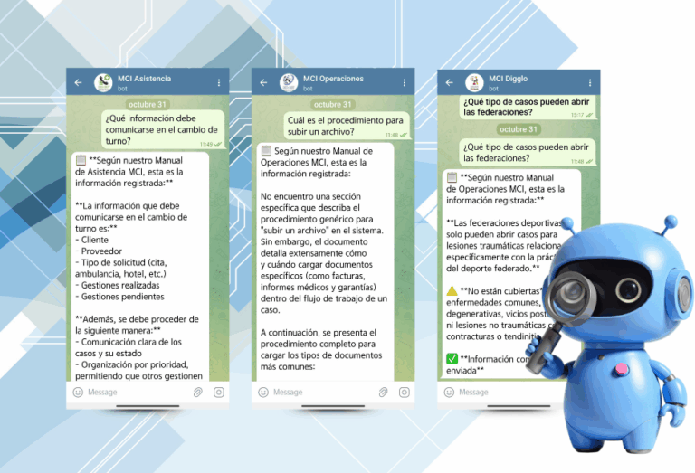 Nuevos Chatbots de Asistencia, Digglo y Operaciones: tu apoyo digital para resolver dudas