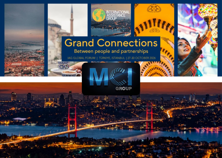 MCI Group refuerza su presencia internacional con su participación en la IAG e ITIC Global 2026 en Estambul
